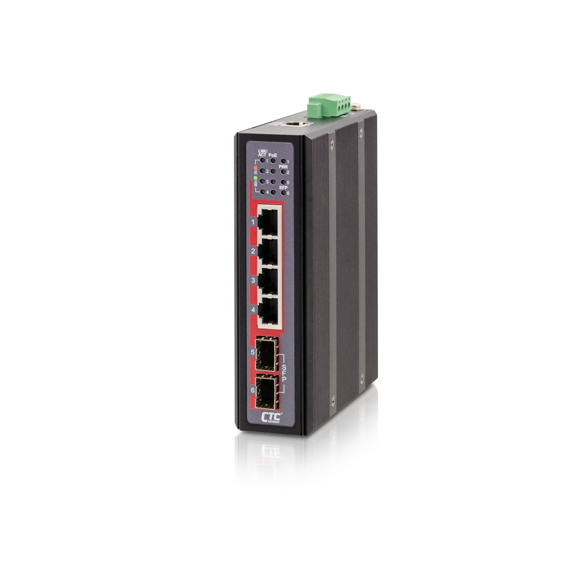 IFS-402CGSW-4PH -  Промышленный управляемый коммутатор FE PoE
